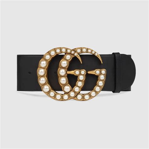 gucci pearl belt wide replica|tan gucci belt women.